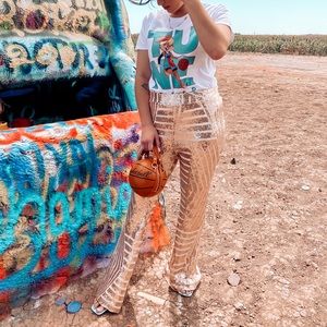 Glitter Bell Bottoms!